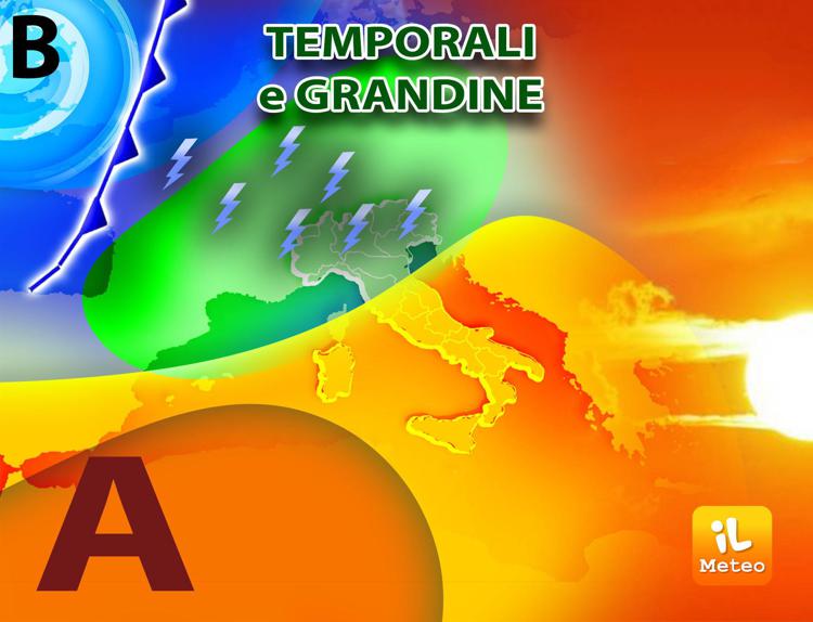 In arrivo temporali e grandine, ecco dove: previsioni meteo fine giugno