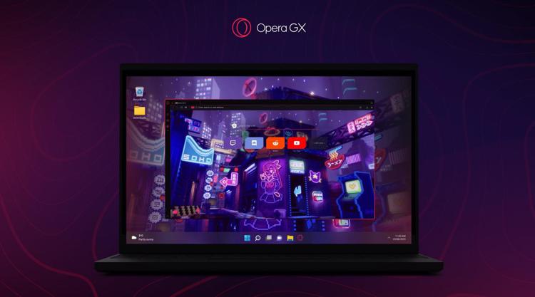 Opera GX, impostare un gioco come sfondo del browser e di Windows