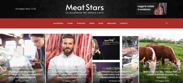 Imprese: nasce Meat Stars, un nuovo magazine dedicato all’industria e al commercio della carne