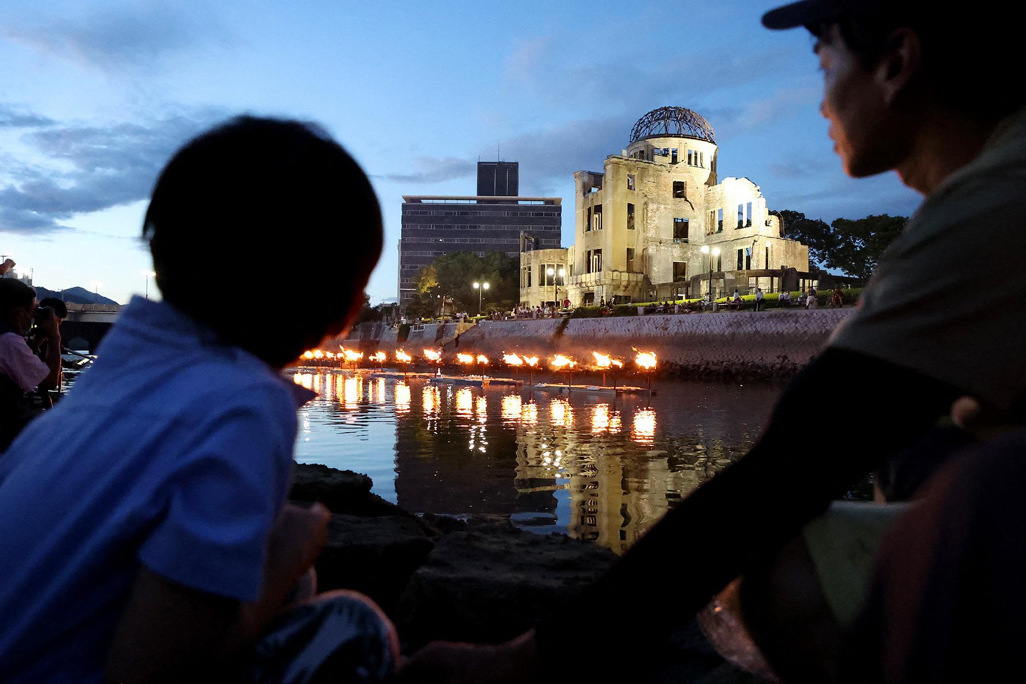 Japanese Premier Fumio Kishida condemns Russia’s nuclear threat on the 78th anniversary of the Hiroshima bombing