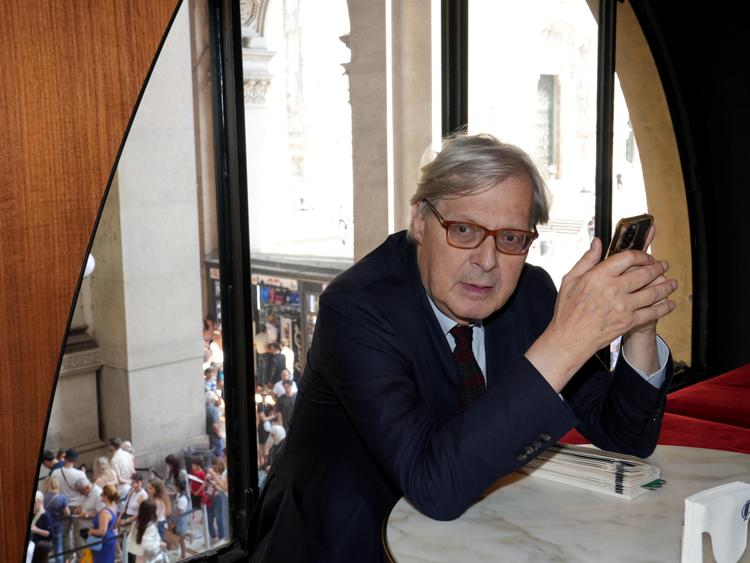 Vittorio Sgarbi, sottosegretario al ministero della Cultura - (Fotogramma)