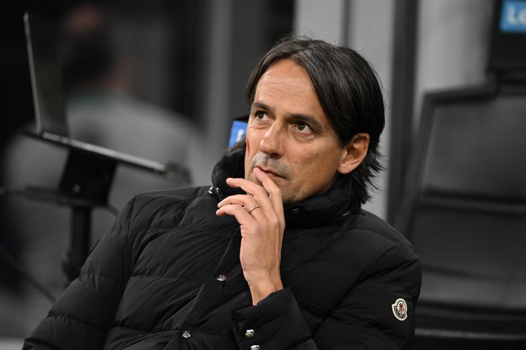 L'allenatore dell'Inter Simone Inzaghi - (Fotogramma)