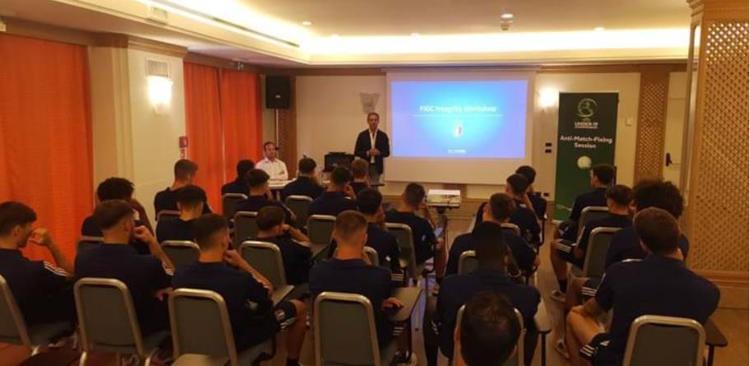 Integrity e contrasto al match fixing, corso di formazione per gli azzurrini con Sportradar