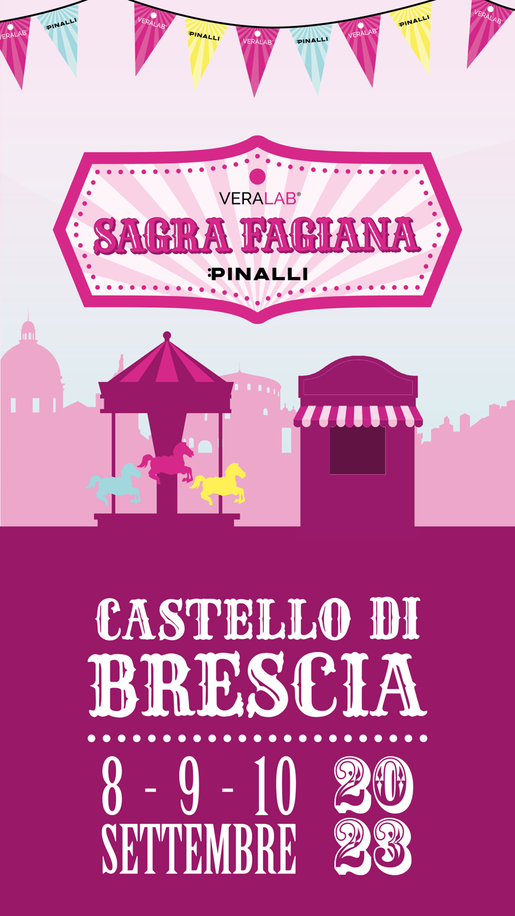 VeraLab torna al Castello di Brescia con la Sagra Fagiana, l’evento beauty in partnership con le Profumerie Pinalli