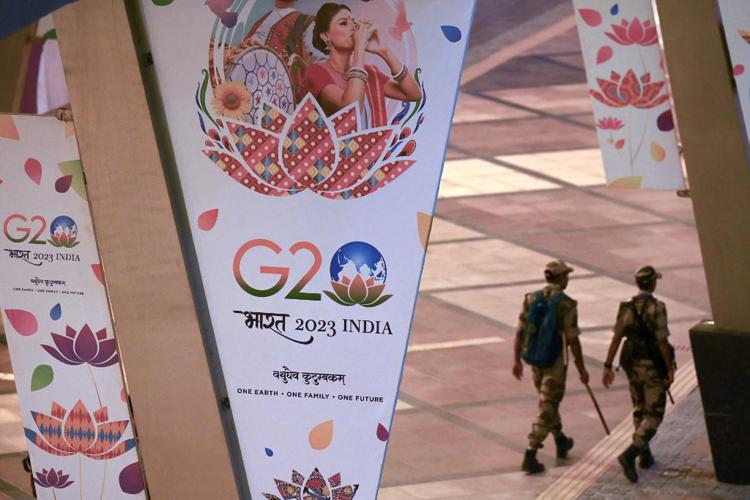 Il G20 a Nuova Delhi - Afp)