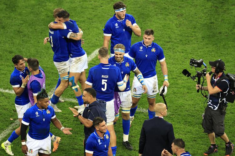 L'Italia del rugby - Afp