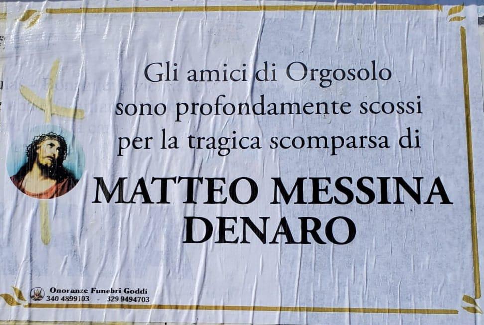 Matteo Messina Denaro, manifesti funebri choc a Orgosolo