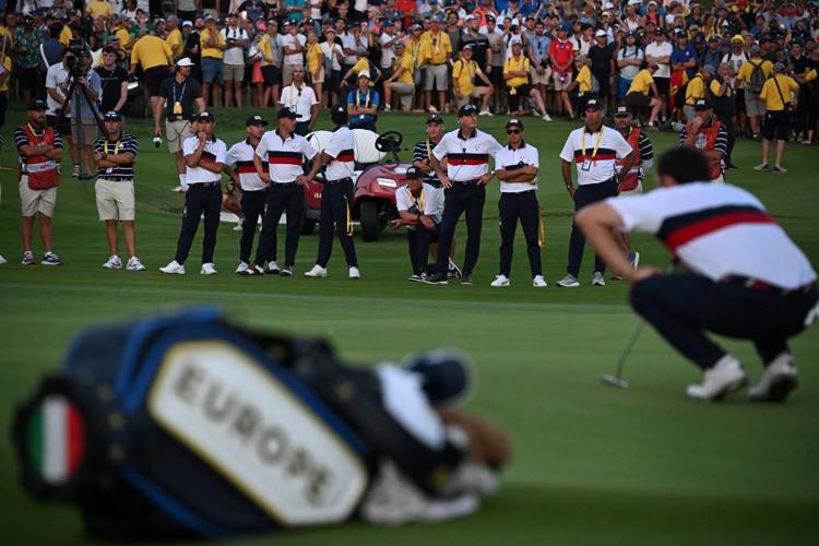 Un momento della Ryder Cup - Afp