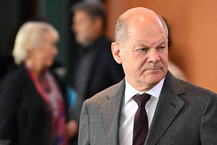 Il cancelliere tedesco Olaf Scholz - Afp