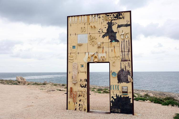 Lampedusa, la Porta d'Europa (Fotogramma)