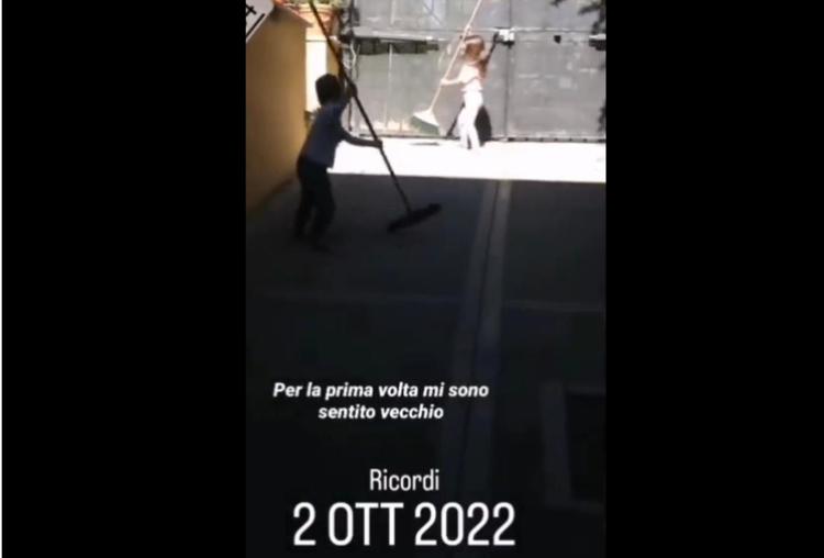 Un fermo immagine del video