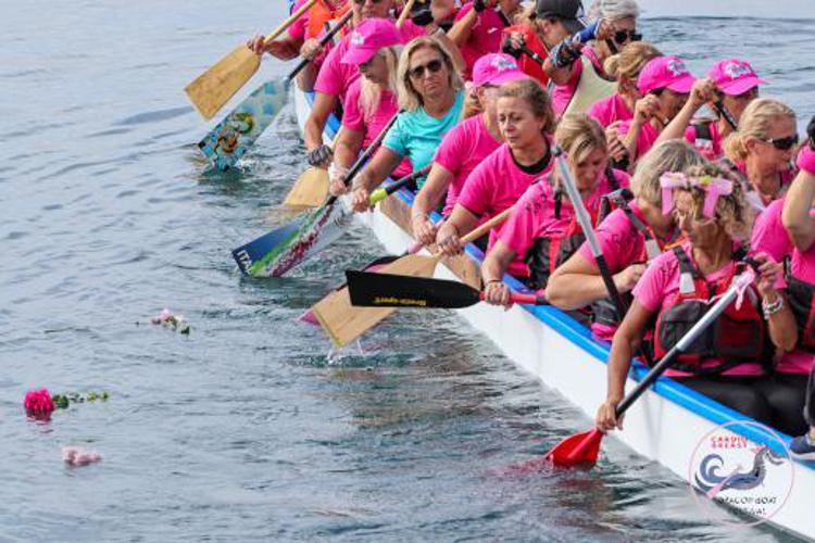 Tappa toscana per Dragon Boat contro cancro seno e malattie cardiovascolari