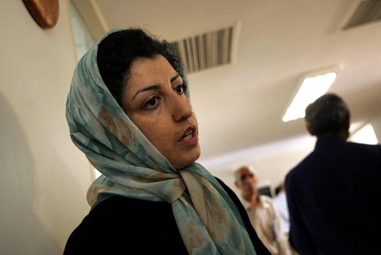 L'iraniana Narges Mohammadi - (Foto Afp)