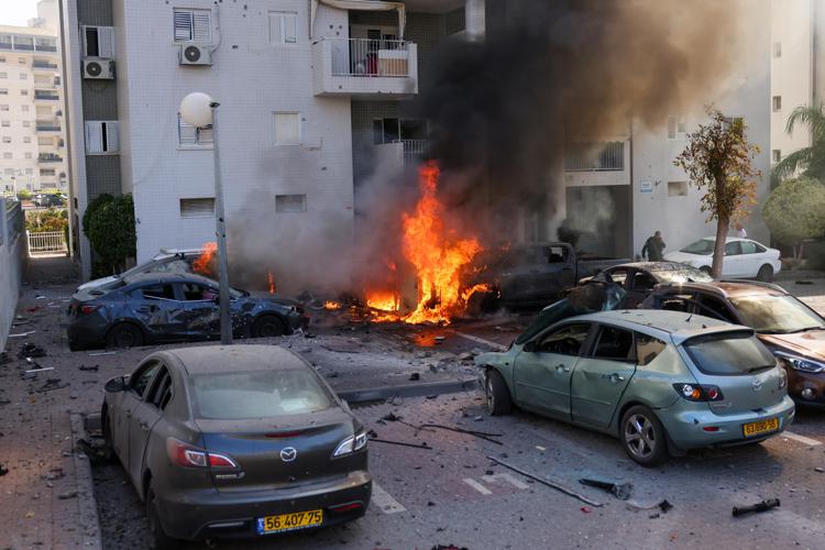 Attacco a Israele (Afp)