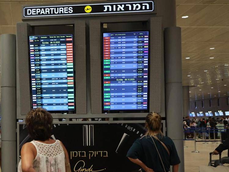 Aeroporto Ben Gurion (Afp)