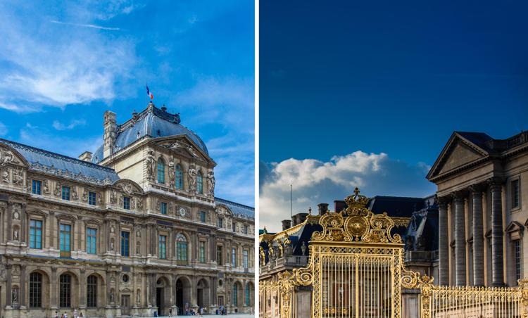 Louvre e Versailles - 

