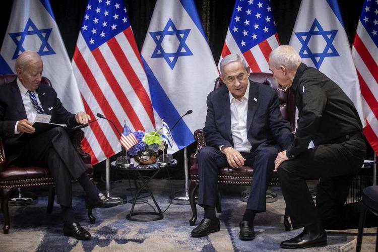 Joe Biden e Benjamin Netanyahu