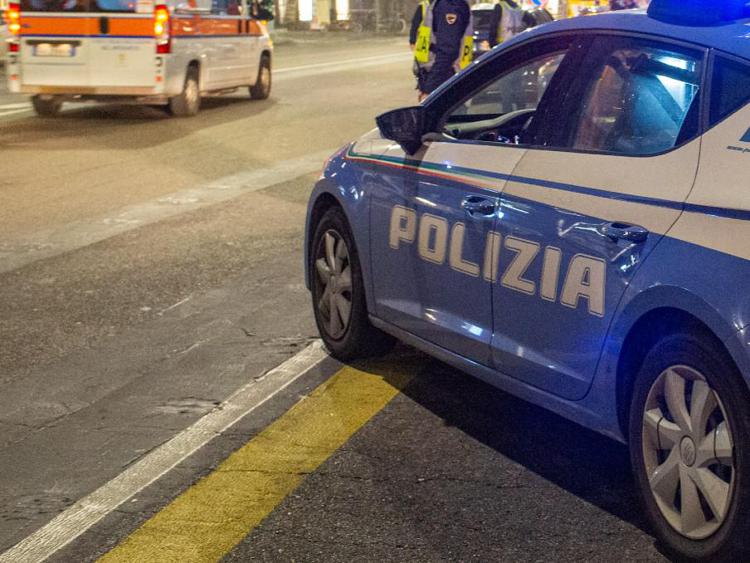 Auto della polizia - (Fotogramma)