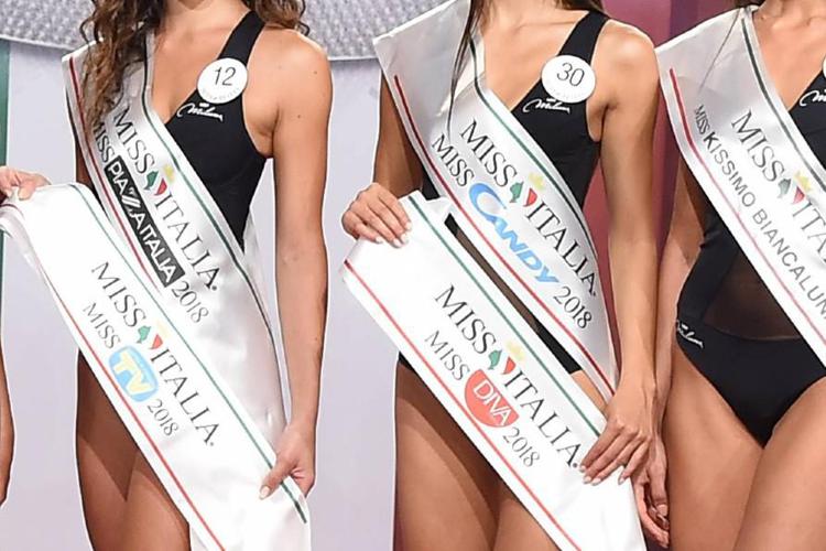 Fasce Miss Italia - (Fotogramma)