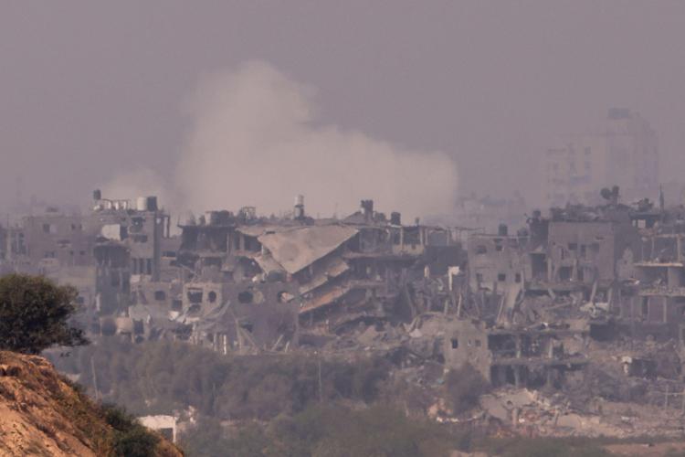 Bombardamenti a Gaza - (Afp)