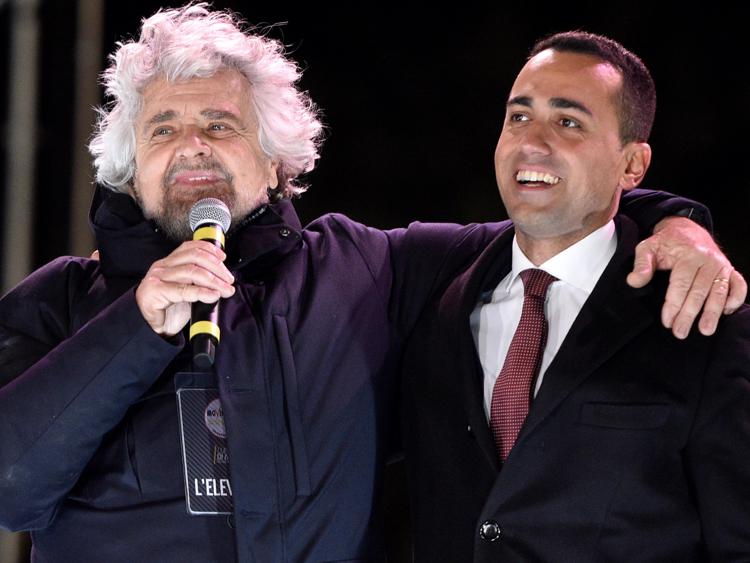 Beppe Grillo e Luigi Di Maio - Fotogramma
