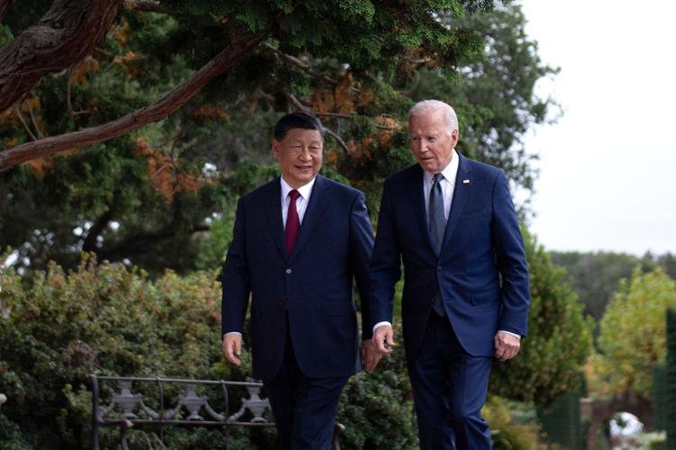 Joe Biden e Xi Jinping - (Afp)