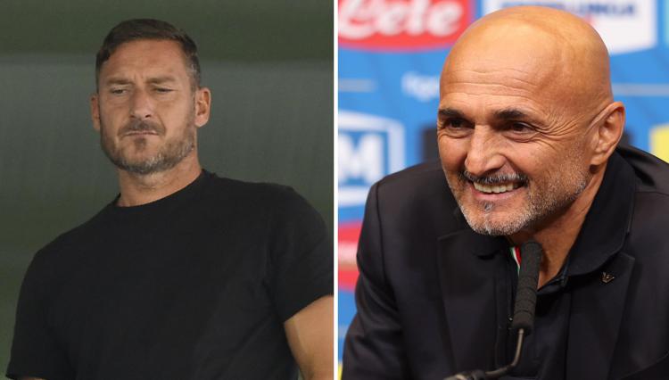 Abbraccio tra Totti e Spalletti, il ct: 