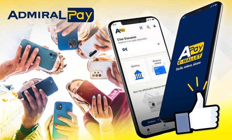 ADMIRAL Pay rende l'e-wallet ancora più facile, veloce e sicuro