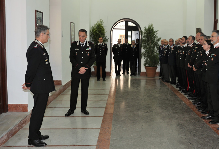 Palermo: Gen. Truglio in visita al Comando provinciale
