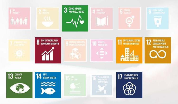 Gli SDGs direttamente correlabili alle attività e ai servizi caratteristici di Gruppo Boero