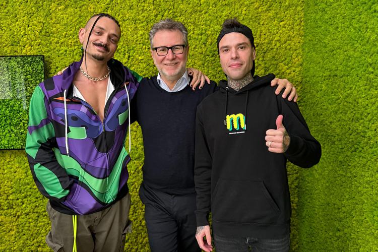 Fedez, Mr Marra e Fabio Fazio