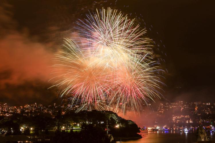 Fuochi artificio per Capodanno - (Afp)