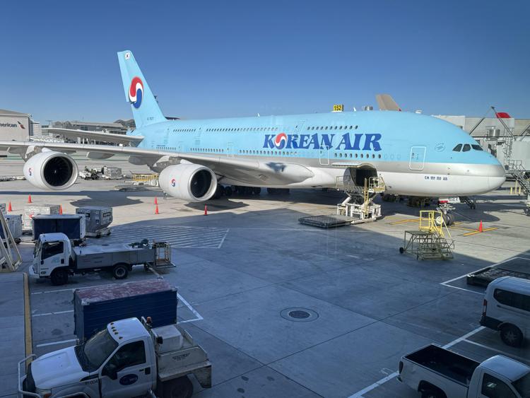 Un velivolo della Korean Air (Afp)