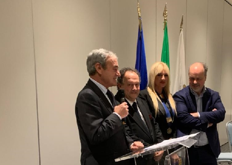 Giubileo 2025, Simeoni al Rotary Club Roma Cristoforo Colombo: 