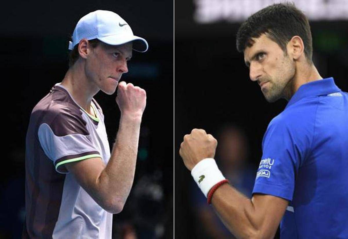 Sinner in finale all’Australian Open, Djokovic battuto in 4 set