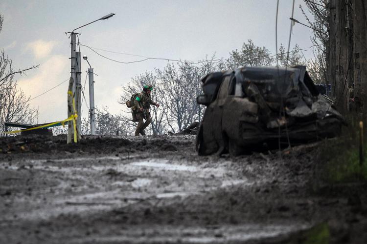 Soldato in Ucraina - (Afp)