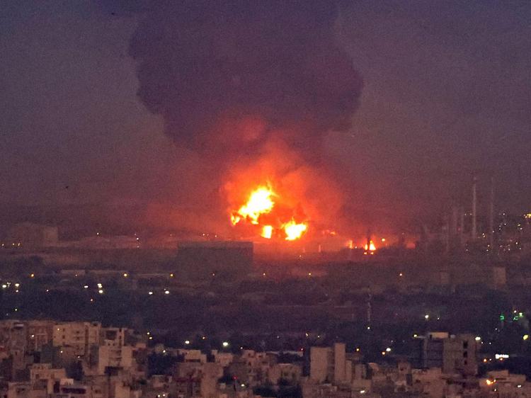 Un'esplosione in Iran, immagine d'archivio  (Afp)