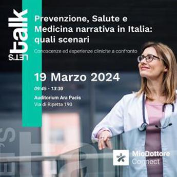 L’indagine, in Italia la medicina narrativa quasi sconosciuta e sottoutilizzata