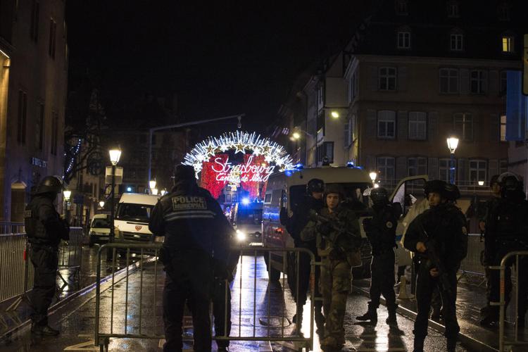 L'attentato al mercatino di Natale di Strasburgo - Fotogramma
