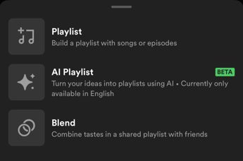 Spotify, arrivano le playlist create con l’intelligenza artificiale