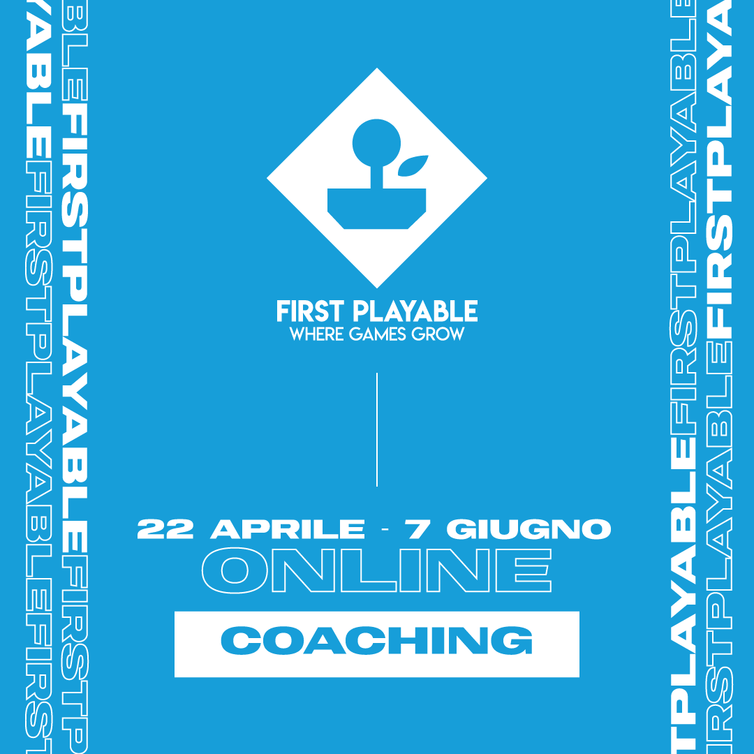 2024 First Playable Coaching – Boosting New Talent in Italian Video Game Development