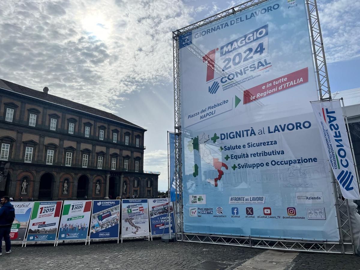 A Napoli la VII edizione della giornata del lavoro Confsal