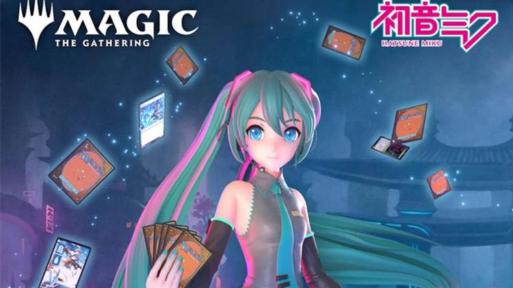 Hatsune Miku arriva nell'universo di Magic: The Gathering