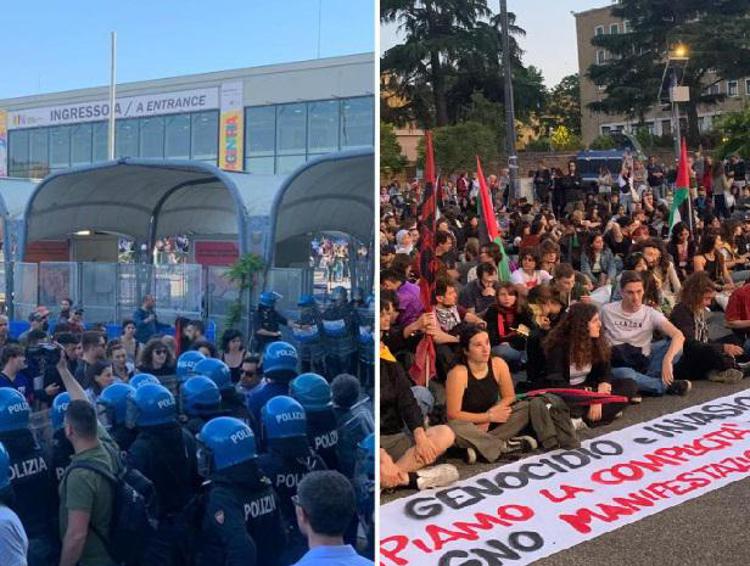 Cortei a Torino e Roma