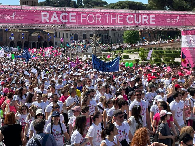 Race for the cure 2024, record di iscritti