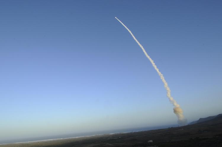 lancio di un missile - (Fotogramma)