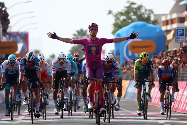 Jonathan Milan al Giro d'Italia 2024 - Afp