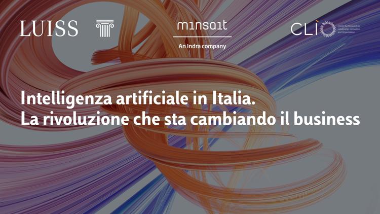 Ia: Minsait-Luiss, imprese in ritardo, solo 1 su 4 ha piani di sviluppo