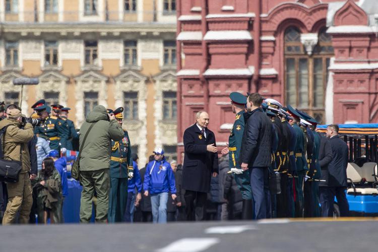 Putin incontra i vertici militari a Mosca - Fotogramma /Ipa