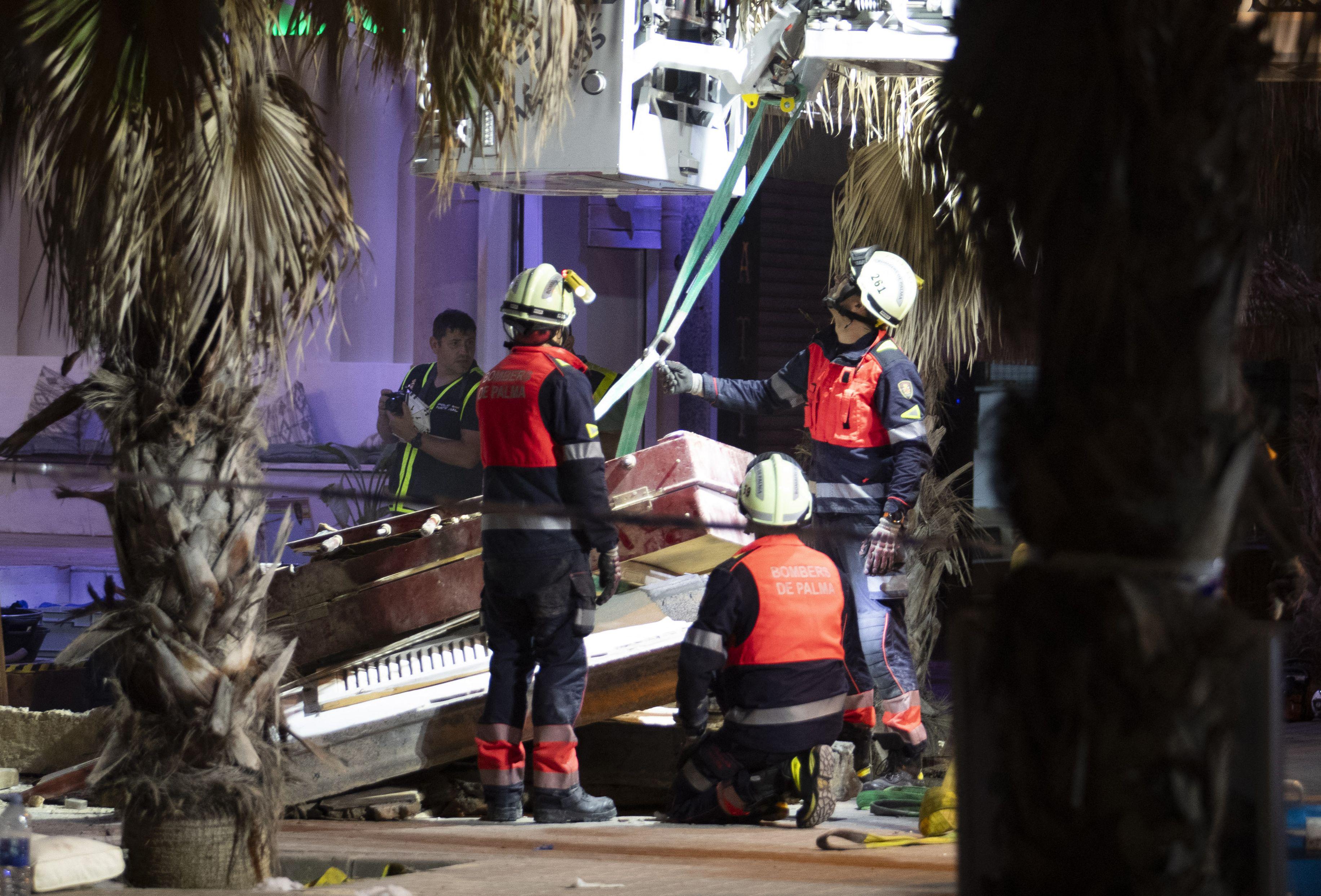 Varanda de restaurante desaba em Maiorca (Espanha), matando pelo menos 4 pessoas